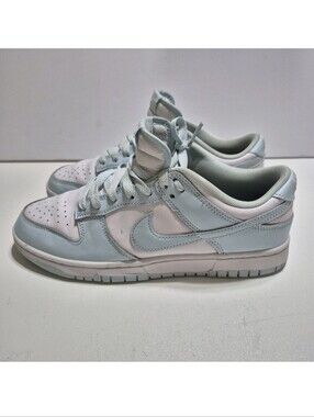Nike Shoes Dunk's Low Men's Size 8 DV0833 104 Glacier Blue White Leather
